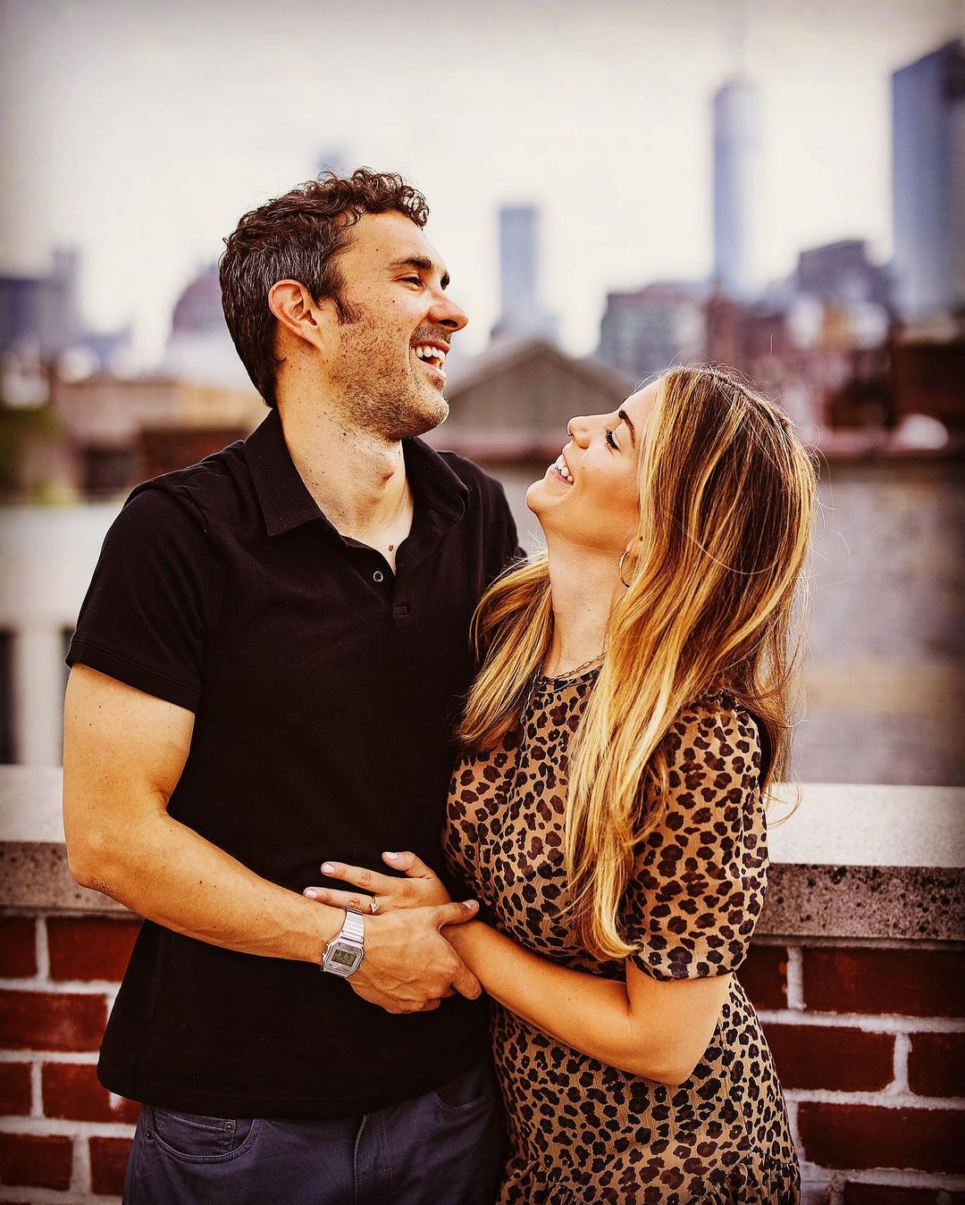 Mark Normand with Girlfriend Mae