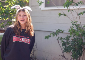 Zoie Herpin wearing a hairband