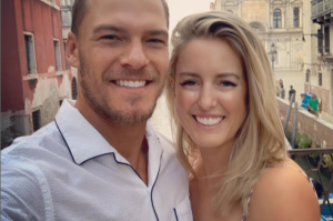 Catherine and Alan Ritchson