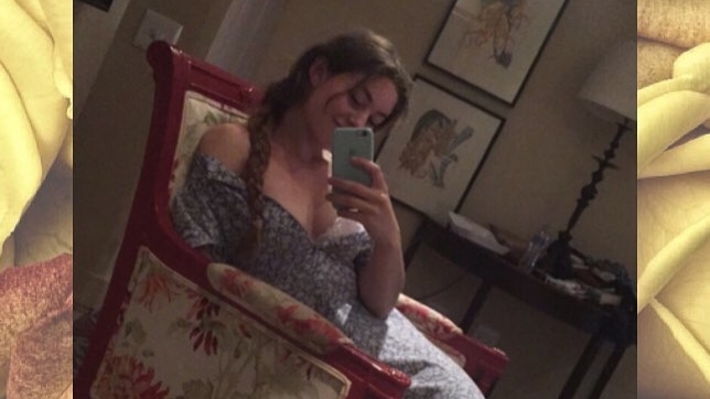 Ruby Ashbourne Serkis mirror selfie