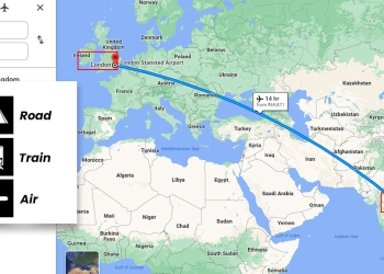 India to London Distance by Road, Train, Air & Ship