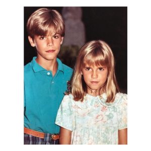 Marc Clotet with his sister Aina