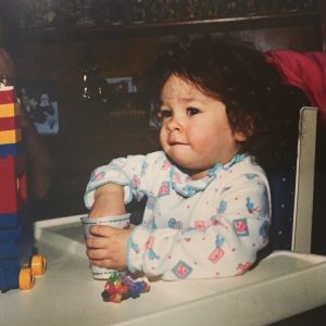 Michelle Helyn Feldman as a baby