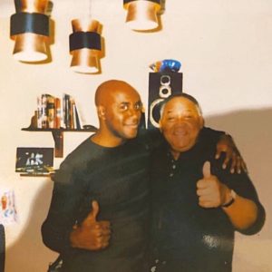 Chester Leroy and Ainsley throwback picture