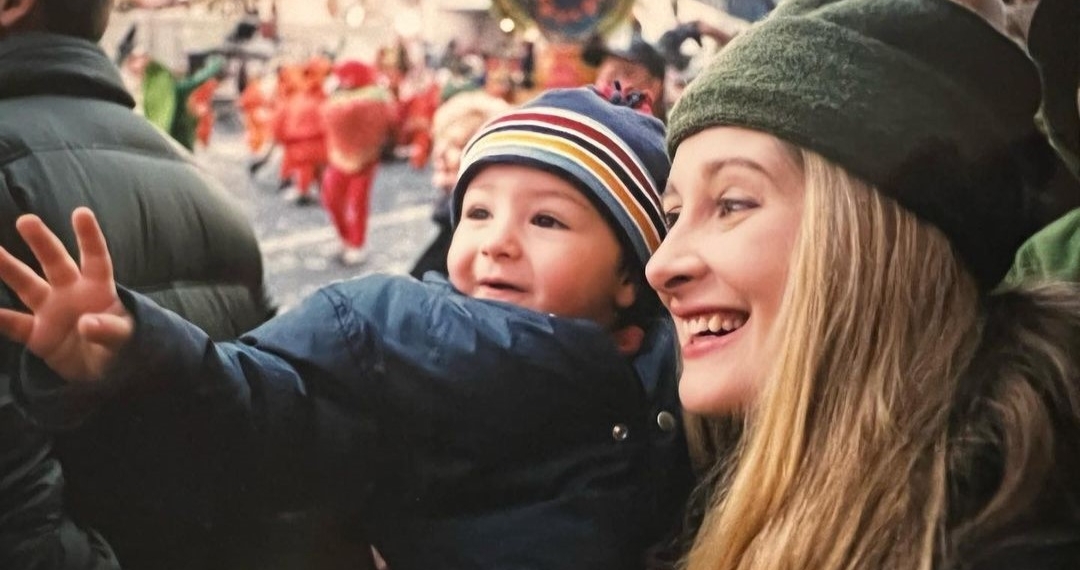 Marcy Wudarski with her son Michael