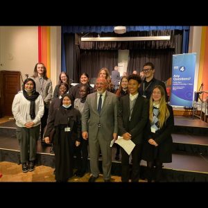 Nadhim Zahawi at Sydney Russell School