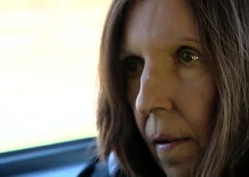 Anne williams in car