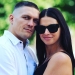 Yekaterina Usyk with her husband