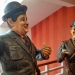 Life-sized statues of Laurel and Hardy