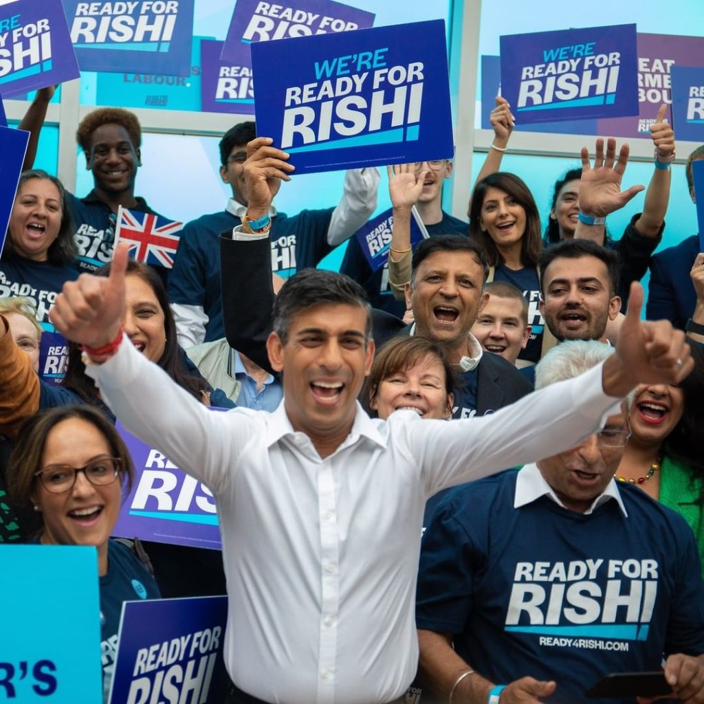 Rishi Sunak, former Finance Minister of the UK