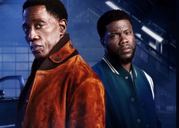 Jelani Asar Snipes father Wesley Snipes for a movie poster