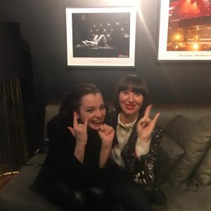 Karen O at a party